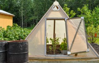 DIY greenhouse na gawa sa mga materyales sa scrap: ang pinakamahusay na mga ideya