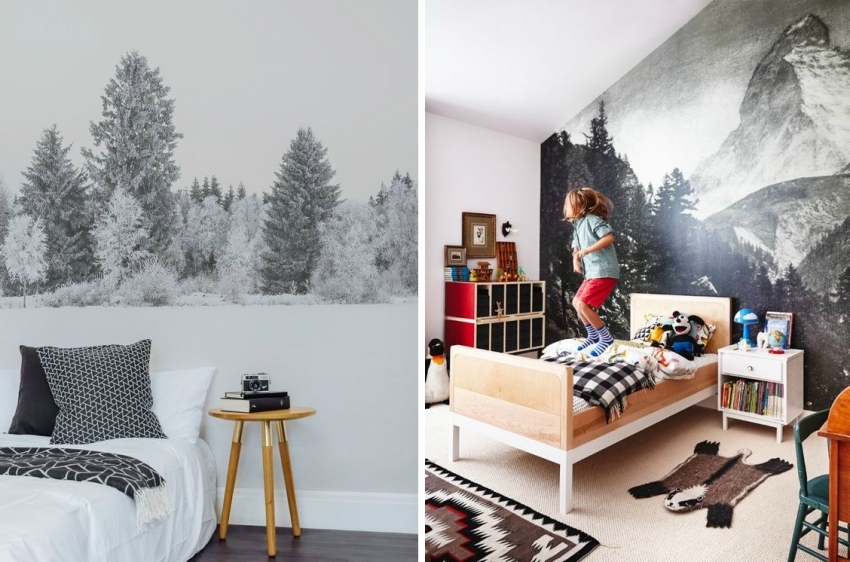 Fototapeten, die die Natur darstellen, können dem Innenraum Komfort und Ruhe verleihen. Daher werden sie häufig zur Dekoration von Schlafzimmern oder Kinderzimmern verwendet. Fototapeten, die die Natur darstellen, können dem Innenraum Komfort und Ruhe verleihen. Daher werden sie häufig zur Dekoration von Schlafzimmern oder Kinderzimmern verwendet.