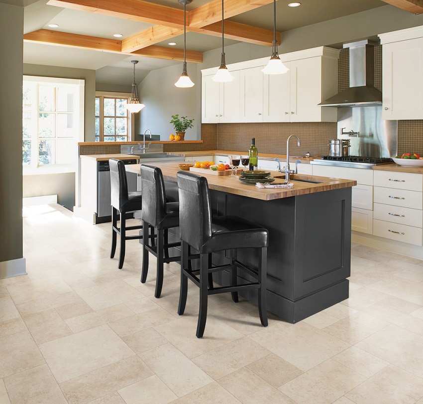 Kestävät keittiön lattialaatat Kestävät keittiön lattialaatat