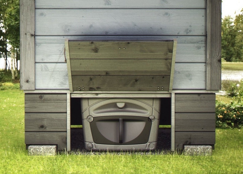 Kompostgropstørkeskap lar deg behandle menneskelig avfallsprodukter og matavfall Kompostgropstørkeskap lar deg behandle menneskelig avfallsprodukter og matavfall