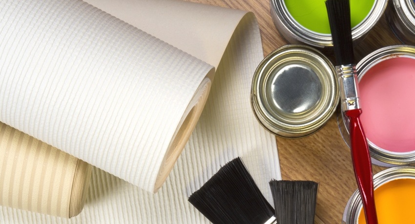 Maling til malet tapet fås i en bred farvepalet Mal til tapet til maling og funktionerne i dets anvendelse