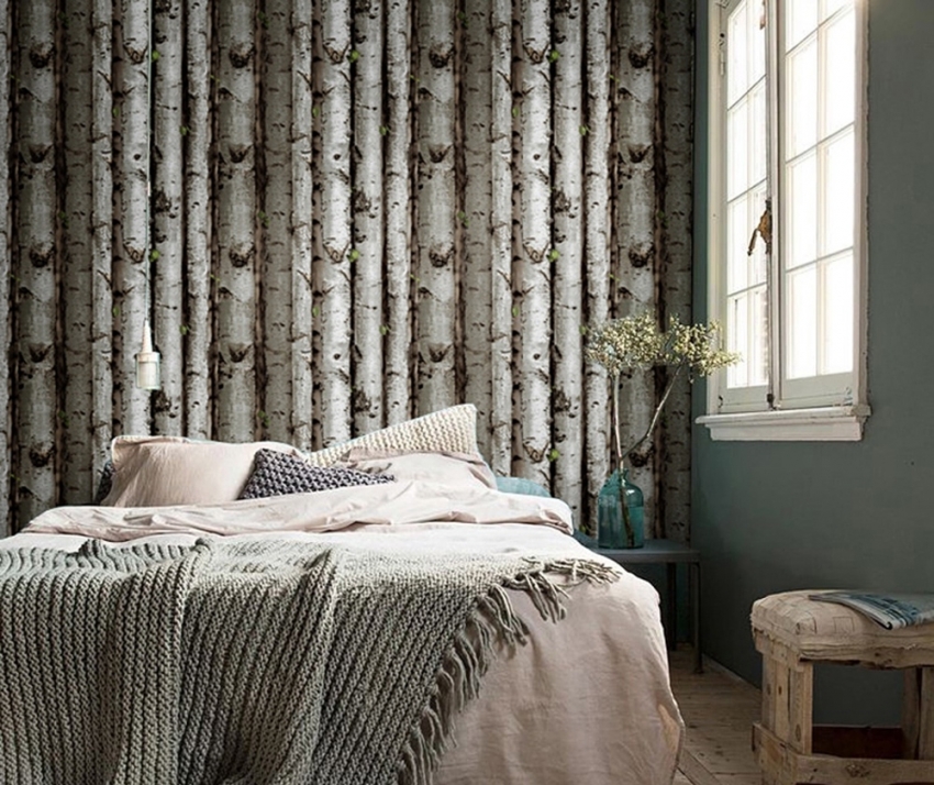 Pozadina koja stvara trodimenzionalni 3D efekt može se koristiti za male prostorije, što će vizualno povećati sobu Pozadina koja stvara trodimenzionalni 3D efekt može se koristiti za male prostorije, što će vizualno povećati sobu