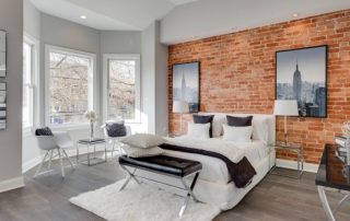 Bakgrunn for mur og mur: en interessant tilnærming til design