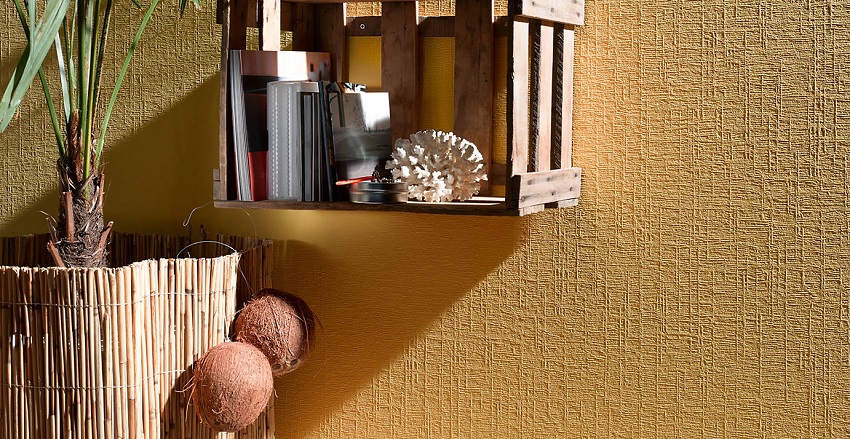 Giấy dán tường cho bức tranh cho phép bạn che đi một số khuyết điểm trên tường Giấy dán tường cho bức tranh cho phép bạn che đi một số khuyết điểm trên tường