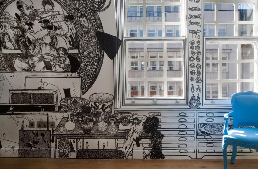 Tegningen må påføres en tidligere klargjort overflate Tegningen må påføres en tidligere klargjort overflate