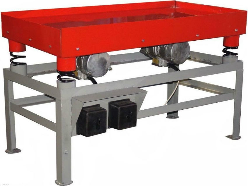 Bàn rung có thể mua ở cửa hàng đồ gia dụng hoặc làm độc lập từ vật liệu phế liệu Bàn rung có thể mua ở cửa hàng đồ gia dụng hoặc làm độc lập từ vật liệu phế liệu