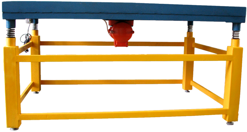 Để thuận tiện cho quá trình làm việc với bàn rung, cần tính đến chiều cao của chân đế Để thuận tiện cho quá trình làm việc với bàn rung, cần tính đến chiều cao của chân đế