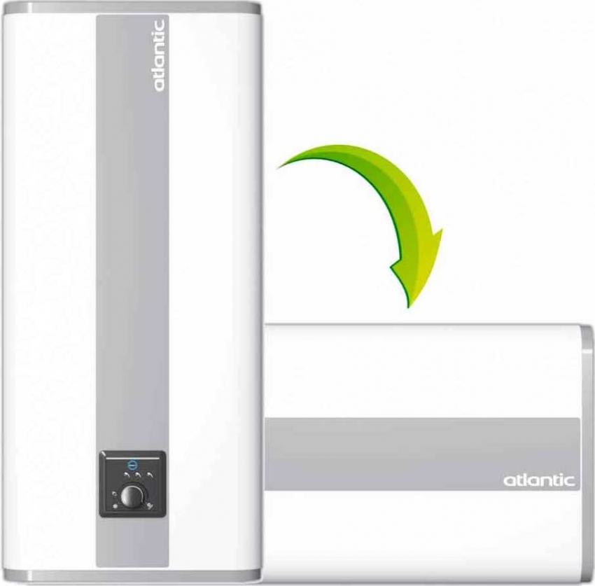 Nogle modeller fra Atlantik-firmaet kan installeres både vandret og lodret Nogle modeller fra Atlantik-firmaet kan installeres både vandret og lodret