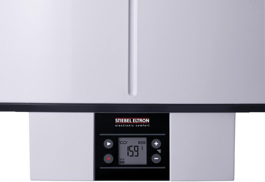 Kedelmodellen fra StiebelEltron SHZ 50LCD giver dig mulighed for at justere vandmængden og temperaturen ved at indstille forskellige opvarmningstilstande Kedelmodellen fra StiebelEltron SHZ 50LCD giver dig mulighed for at justere vandmængden og temperaturen ved at indstille forskellige opvarmningstilstande