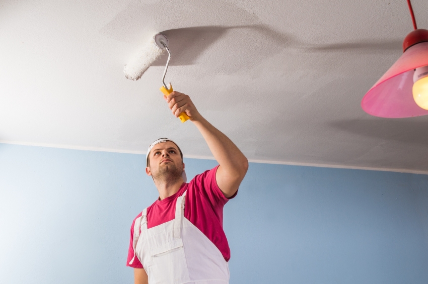 Trước khi sơn trần, trước tiên phải sơn lót bề mặt Trước khi sơn trần, trước tiên phải sơn lót bề mặt