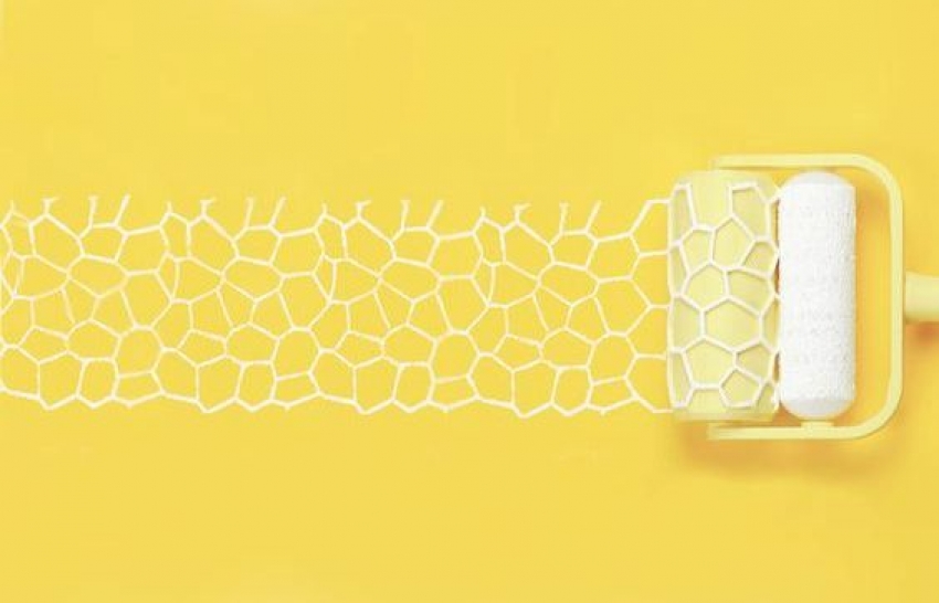 Để hình vẽ rõ ràng và đều, cần kiểm soát lượng sơn bị thấm bằng con lăn. Để hình vẽ rõ ràng và đều, cần kiểm soát lượng sơn bị thấm bằng con lăn.