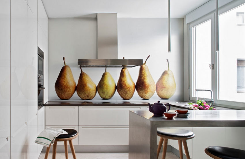 Valokuvatulostetut näytöt voivat lisätä erityisen viehätyksen keittiön sisustukseen Valokuvatulostetut näytöt voivat lisätä erityisen viehätyksen keittiön sisustukseen