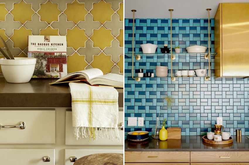 A cor dos azulejos do avental deve ser escolhida com base no esquema geral de cores do fone de ouvido e na decoração da parede A cor dos azulejos do avental deve ser escolhida com base no esquema geral de cores do fone de ouvido e na decoração da parede