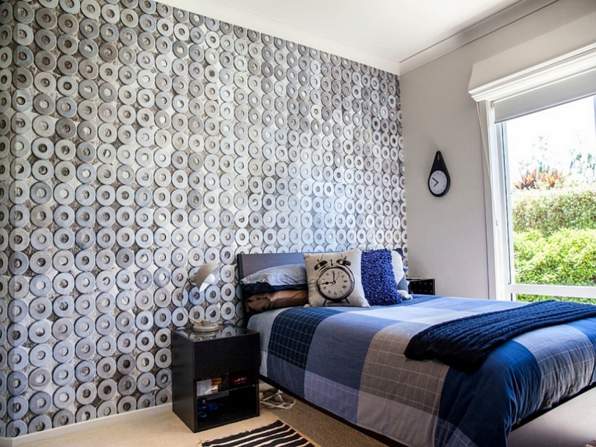 Ang Stereoscopic wallpaper ay may isang three-dimensional na 3D pattern effect Ang Stereoscopic wallpaper ay may isang three-dimensional na 3D pattern effect