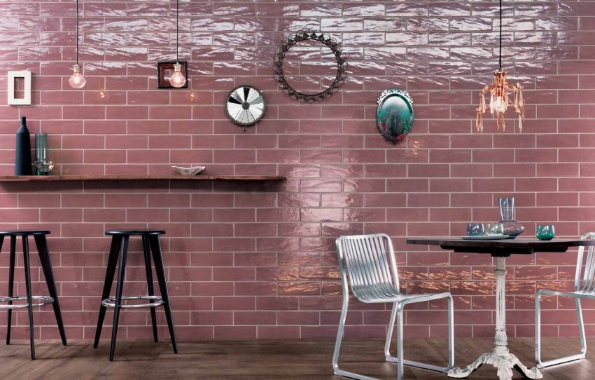 Blanke keramiske fliser til mursten Blanke keramiske fliser til mursten