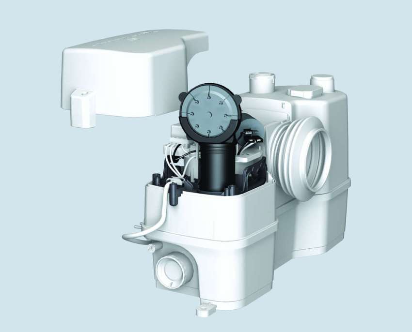 La pompe Sololift + D-3 n'a pas de roue de coupe La pompe Sololift + D-3 n'a pas de roue de coupe