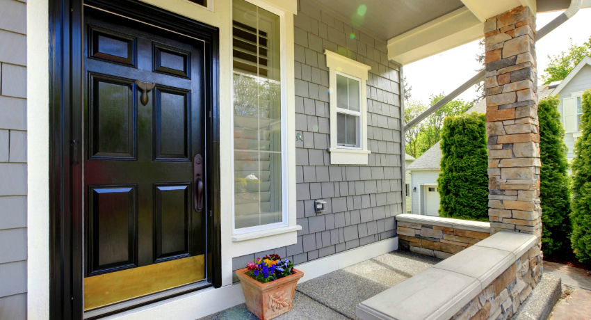 Durch die Installation von Eingangstüren mit thermischer Trennung können Sie den Wärmeverlust in der kalten Jahreszeit minimieren Eingangstür mit thermischer Trennung und ihren technischen Eigenschaften