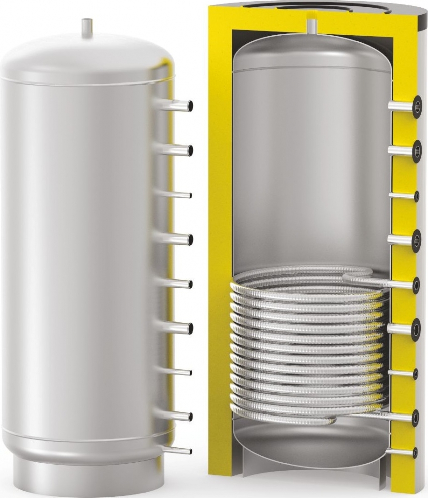 Bộ tích tụ nhiệt được sử dụng để duy trì nước được làm nóng đến một nhiệt độ nhất định Bộ tích tụ nhiệt được sử dụng để duy trì nước được làm nóng đến một nhiệt độ nhất định