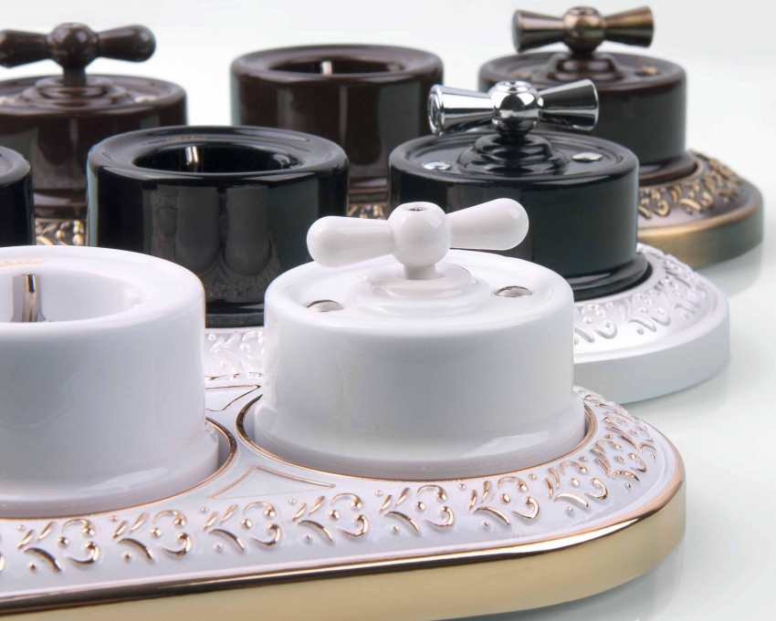 As tomadas retro com interruptores da Werkel são muito populares entre os compradores As tomadas retro com interruptores da Werkel são muito populares entre os compradores