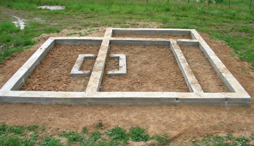 For konstruksjon av en voliere er et stripefundament best egnet For konstruksjon av en voliere er et stripefundament best egnet