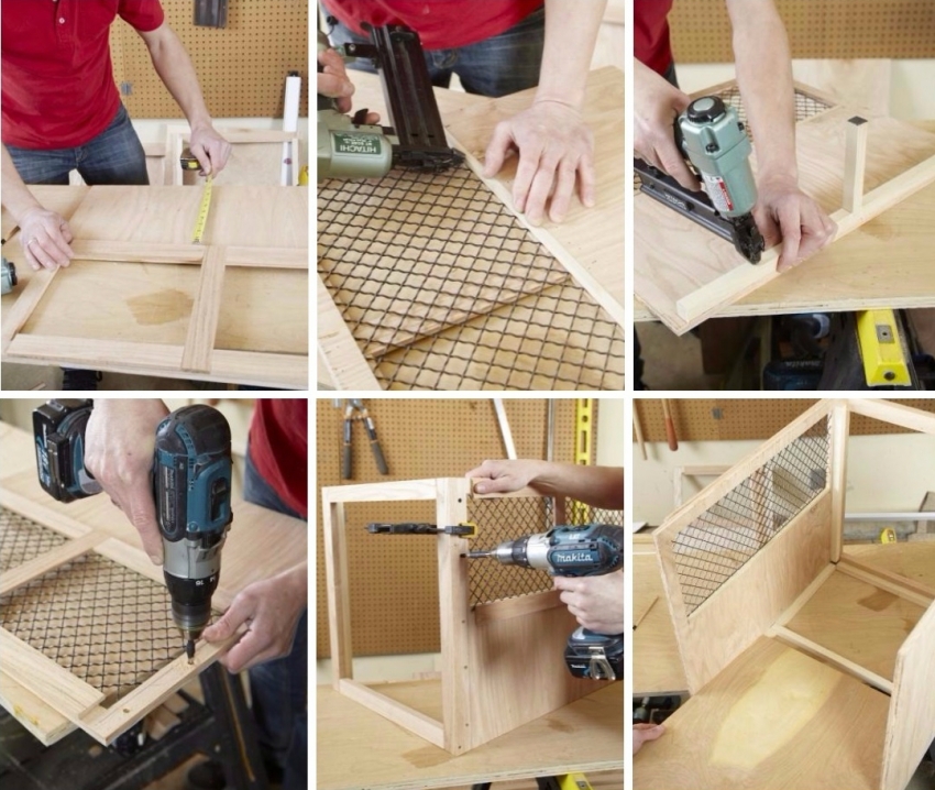 Khi làm chuồng cho chó, cần theo dõi chất lượng vặn ốc vít để các chi tiết sắc nhọn không nhô ra. Khi làm chuồng cho chó, cần theo dõi chất lượng vặn ốc vít để các chi tiết sắc nhọn không nhô ra.