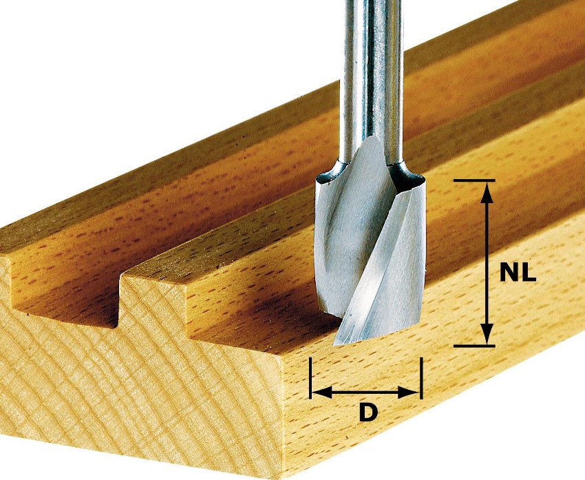 Spiral sporkutter med skaft Spiral sporkutter med skaft