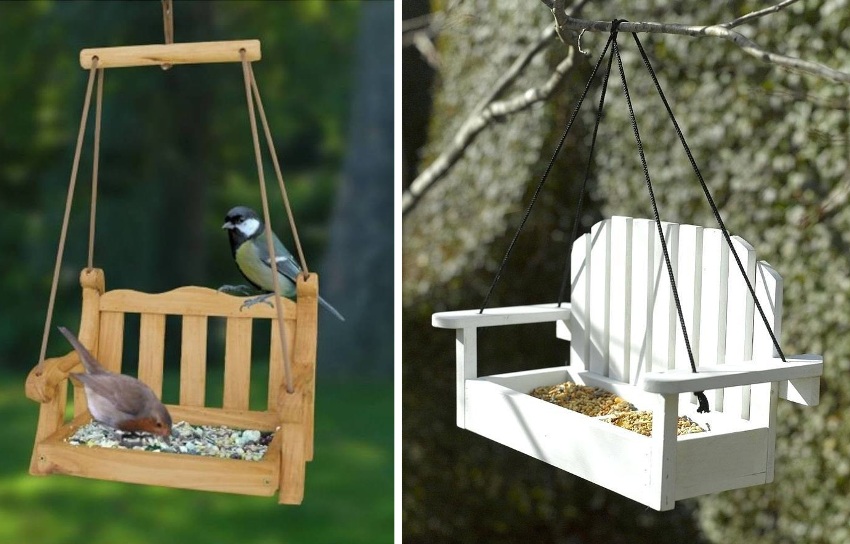 Oryginalne karmniki dla ptaków Oryginalne karmniki dla ptaków