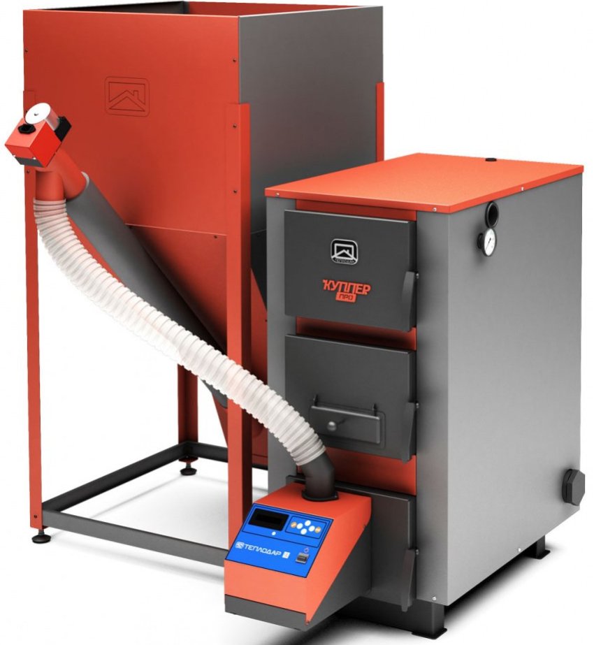 A nagy, 22 kW teljesítményű Teplodar Kupper kazán megtartotta kompakt méreteit, és jól illeszkedik a lakó- vagy műszaki helyiség bármely sarkába A nagy, 22 kW teljesítményű Teplodar Kupper kazán megtartotta kompakt méreteit, és jól illeszkedik a lakó- vagy műszaki helyiség bármely sarkába