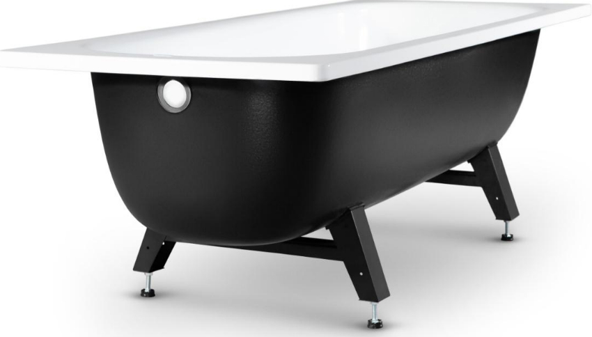 Μια ατσάλινη μπανιέρα έχει συνήθως ρυθμιζόμενα πόδια, κάτι που είναι πολύ βολικό κατά την εγκατάσταση της ίδιας της δομής και της οθόνης σε αυτήν Μια ατσάλινη μπανιέρα έχει συνήθως ρυθμιζόμενα πόδια, κάτι που είναι πολύ βολικό κατά την εγκατάσταση της ίδιας της δομής και της οθόνης σε αυτήν