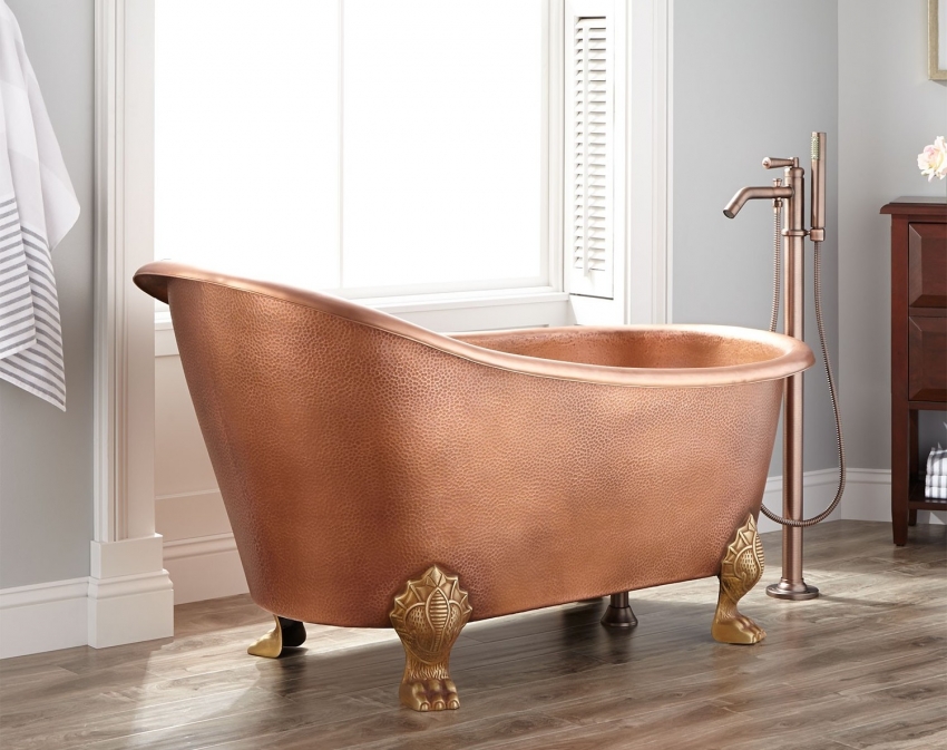 Το νερό σε λουτρό από χυτοσίδηρο ψύχεται πιο αργά από ό, τι σε μπολ από άλλα υλικά Το νερό σε λουτρό από χυτοσίδηρο ψύχεται πιο αργά από ό, τι σε μπολ από άλλα υλικά