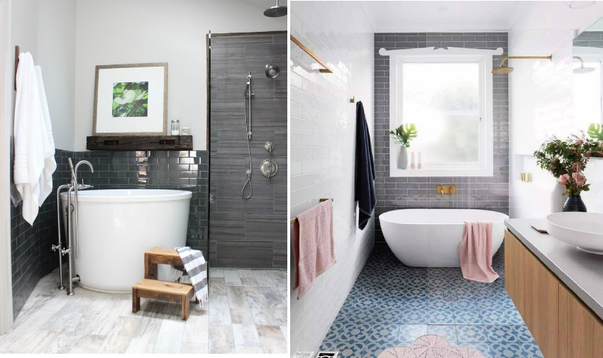 Για μικρά μπάνια, μπορείτε να χρησιμοποιήσετε βαθιές στρογγυλές ή οβάλ μπανιέρες Για μικρά μπάνια, μπορείτε να χρησιμοποιήσετε βαθιές στρογγυλές ή οβάλ μπανιέρες