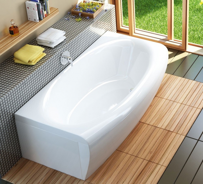 อ่างอาบน้ำอะคริลิกมักขายพร้อมฉากกั้นซึ่งมักทำจากแผ่นพลาสติกที่มีผิวสัมผัสคล้ายกัน อ่างอาบน้ำอะคริลิกมักขายพร้อมฉากกั้นซึ่งมักทำจากแผ่นพลาสติกที่มีผิวสัมผัสคล้ายกัน