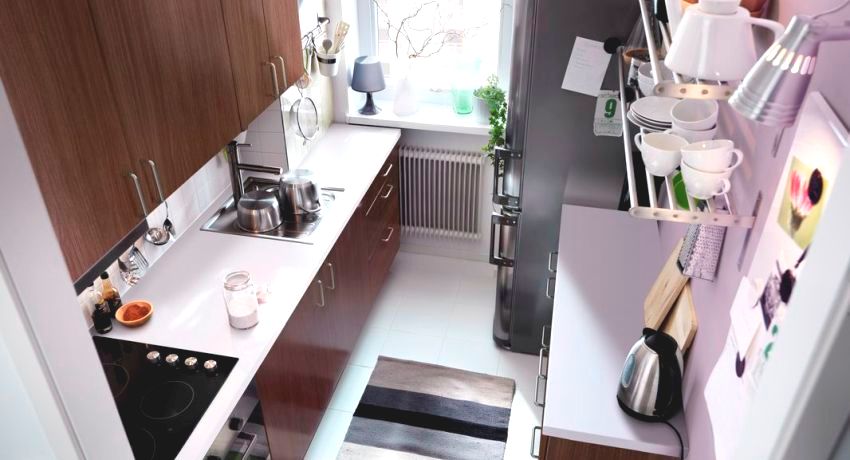 Auch eine kleine Küche kann gemütlich und funktional gestaltet werden Küchenrenovierung in Chruschtschow: Wie man einen kleinen Raum verwandelt