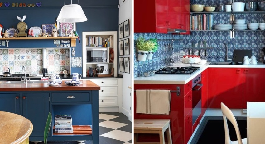 Beispiele für die Verwendung heller Farben bei der Gestaltung der Küche Beispiele für die Verwendung heller Farben bei der Gestaltung der Küche