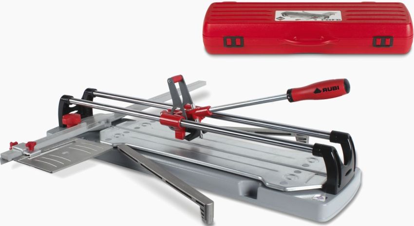 Ang disenyo ng Rubi Star tile cutter ay nagbibigay-daan sa iyo upang ligtas na ayusin ang mga tile Ang disenyo ng Rubi Star tile cutter ay nagbibigay-daan sa iyo upang ligtas na ayusin ang mga tile