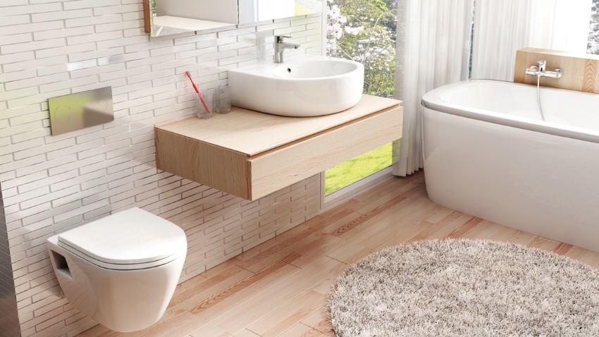 Den siste fasen av installasjonen av installasjonssystemet er å dekorere den falske boksen med motstående materiale Den siste fasen av installasjonen av installasjonssystemet er å dekorere den falske boksen med motstående materiale