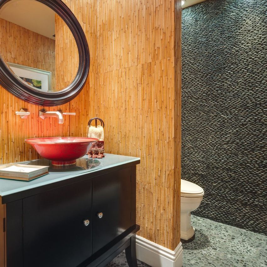 Ein wichtiger Vorteil von Bambustapeten ist ihre Fähigkeit, Staub abzuweisen, wodurch sie leicht zu pflegen sind. Ein wichtiger Vorteil von Bambustapeten ist ihre Fähigkeit, Staub abzuweisen, wodurch sie leicht zu pflegen sind.