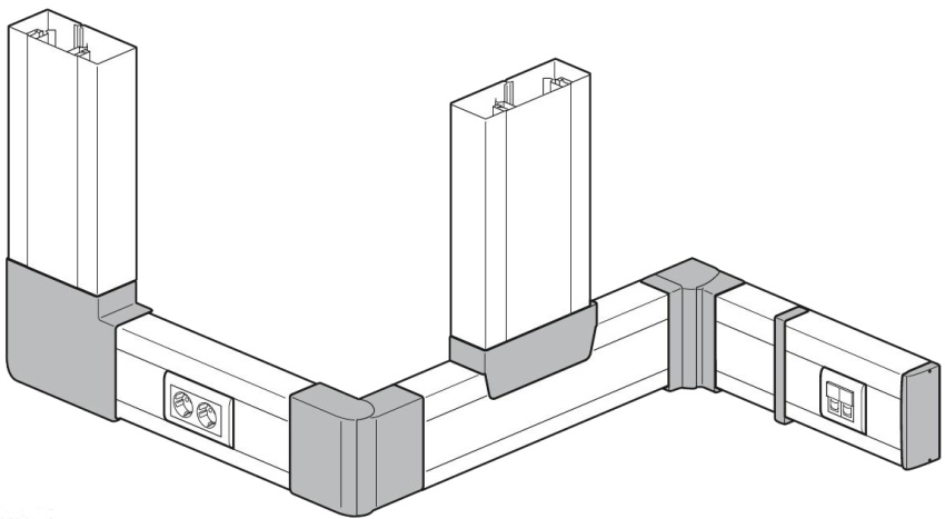 Proyekto para sa paglalagay ng mga trunk cable channel Proyekto para sa paglalagay ng mga trunk cable channel