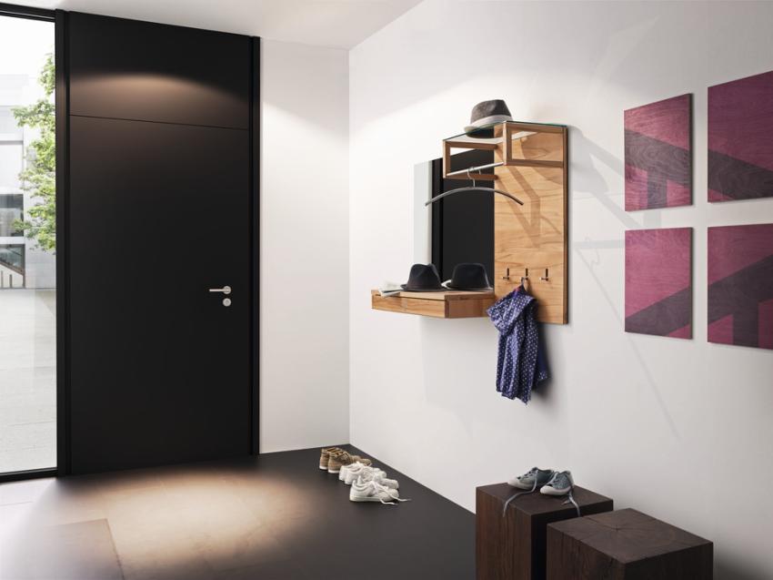 Isang laconic na hanay ng mga kasangkapan sa bahay para sa isang maliit na pasilyo Isang laconic na hanay ng mga kasangkapan sa bahay para sa isang maliit na pasilyo