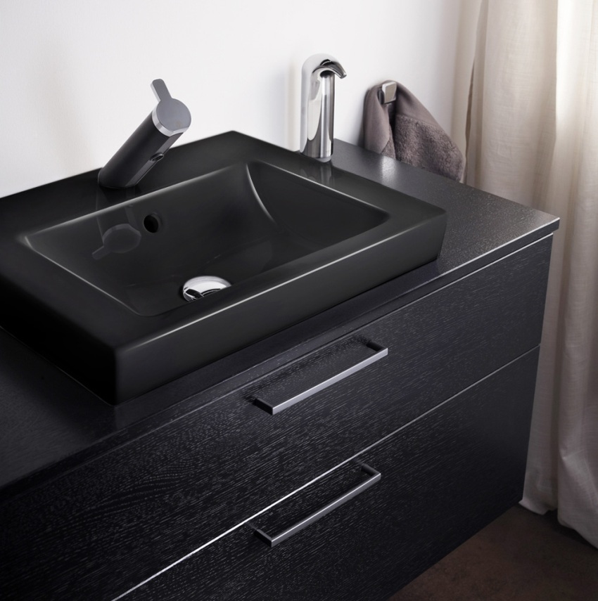 Vanity unit with EDELFORM sink - comfortable bathroom furniture that embodies stylish design and excellent quality Vanity unit with EDELFORM sink - comfortable bathroom furniture that embodies stylish design and excellent quality