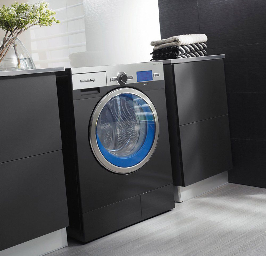 El disseny de la rentadora està ben integrat a l’interior El disseny de la rentadora està ben integrat a l’interior
