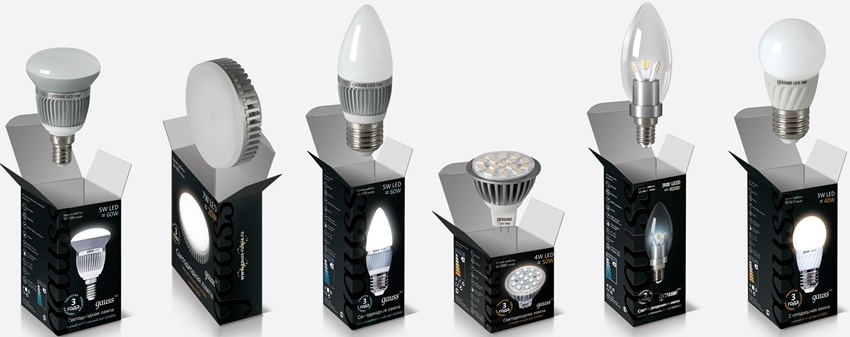 Gauss producerer en bred vifte af lysudstyr Gauss producerer en bred vifte af lysudstyr