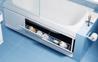 หน้าจออาบน้ำ: ภาพถ่ายของรุ่นที่ดีที่สุดและความแตกต่างในการติดตั้ง