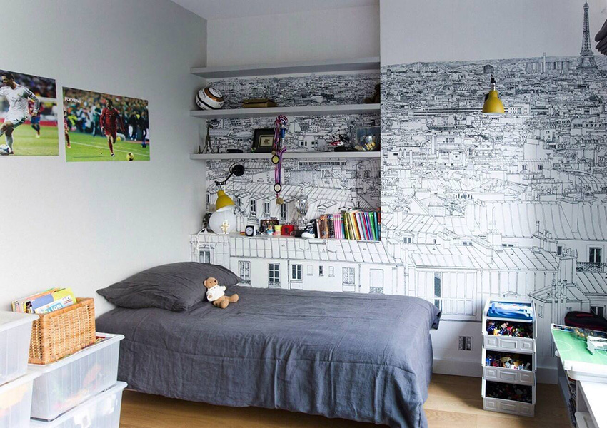 Ciekawe rozwiązanie w projektowaniu pokoju dla chłopca Ciekawe rozwiązanie w projektowaniu pokoju dla chłopca