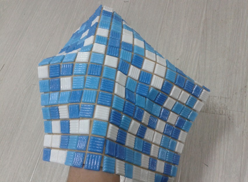 กระเบื้องโมเสคที่ทำจากกระดาษสะดวกและง่ายต่อการติดตั้ง กระเบื้องโมเสคที่ทำจากกระดาษสะดวกและง่ายต่อการติดตั้ง