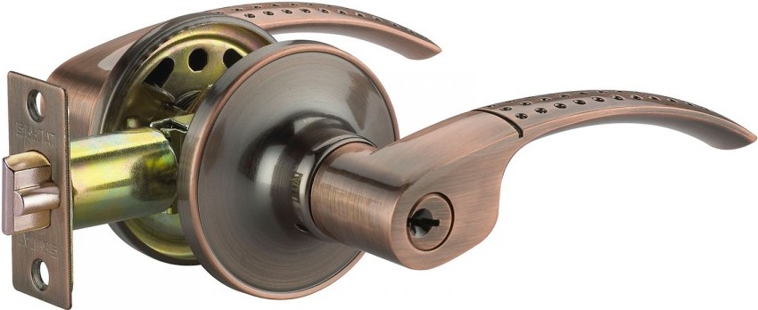 ชุดประกอบมือจับประตูพร้อมกุญแจล็อคในแกน ชุดประกอบมือจับประตูพร้อมกุญแจล็อคในแกน