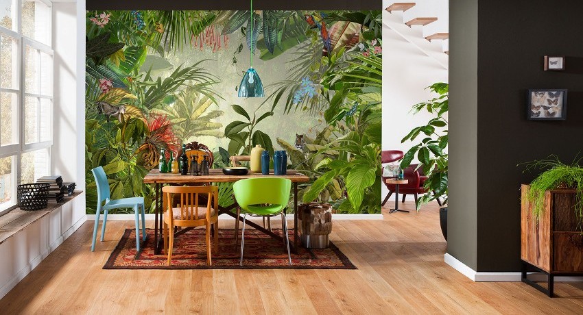 Stereoskopische Tapeten sind unverzichtbar, um in jedem Raum ein einzigartiges, exklusives Interieur zu schaffen Stereoskopische Tapete im Innenraum: Schaffung einer dreidimensionalen Realität