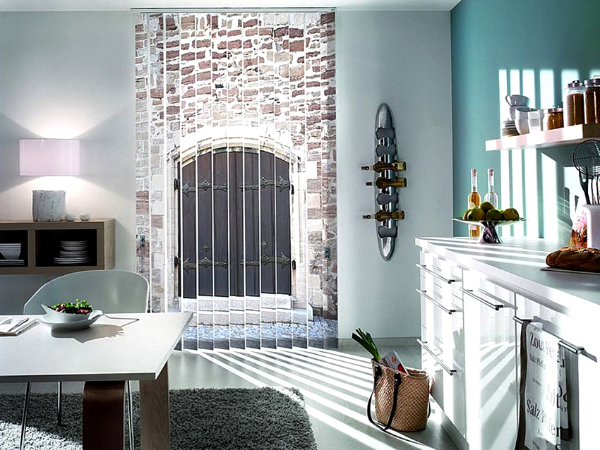 Fotogardiner kan vælges fra området eller ordnes i henhold til din egen skitse Fotogardiner kan vælges fra området eller ordnes i henhold til din egen skitse