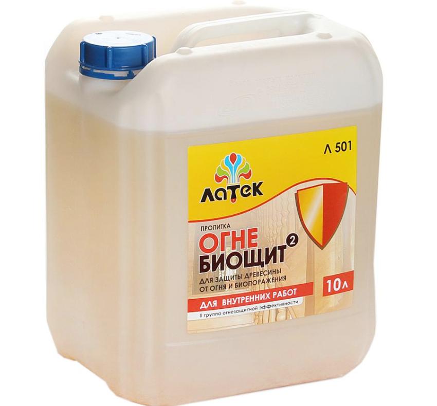 Antiseptisk BioShield har en kompleks effekt og giver træ høje beskyttende egenskaber Antiseptisk BioShield har en kompleks effekt og giver træ høje beskyttende egenskaber