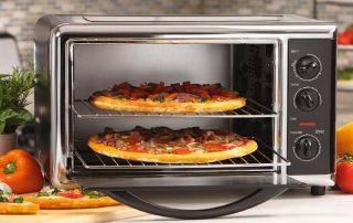 Forno elétrico de mesa: uma variedade de funções e componentes de conforto